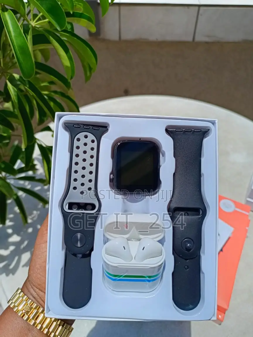 2 in 1 Strap Smart Watch With Free Earpods*!!