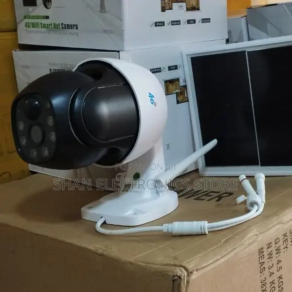 4g Solar CCTV Security Camera for Universal Use