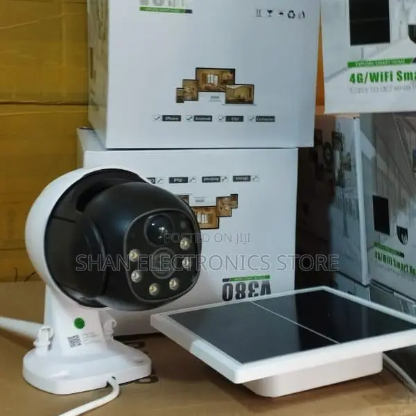 4g Solar Powered PTZ Camera - Full Kit With Panel