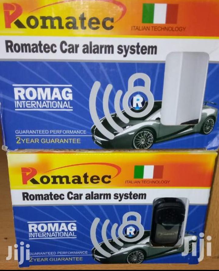 New Romatec Brand Car Alarm, Free Installation.