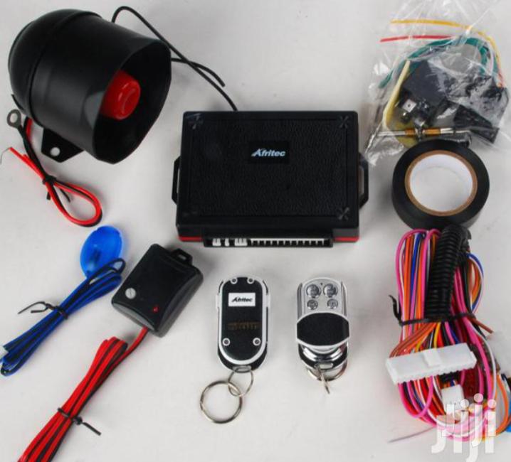 New Afritec Brand Car Alarm With Cut-off, Free Installation.