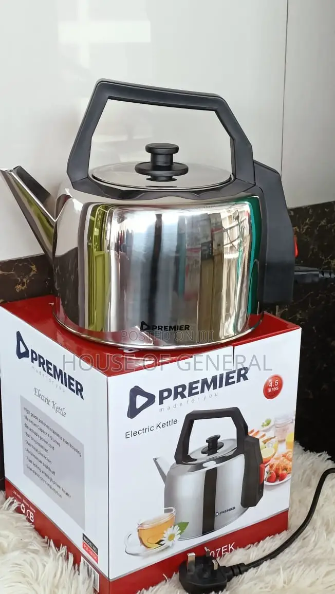 Premier Electric Kettles Capacity 4.5 Litres