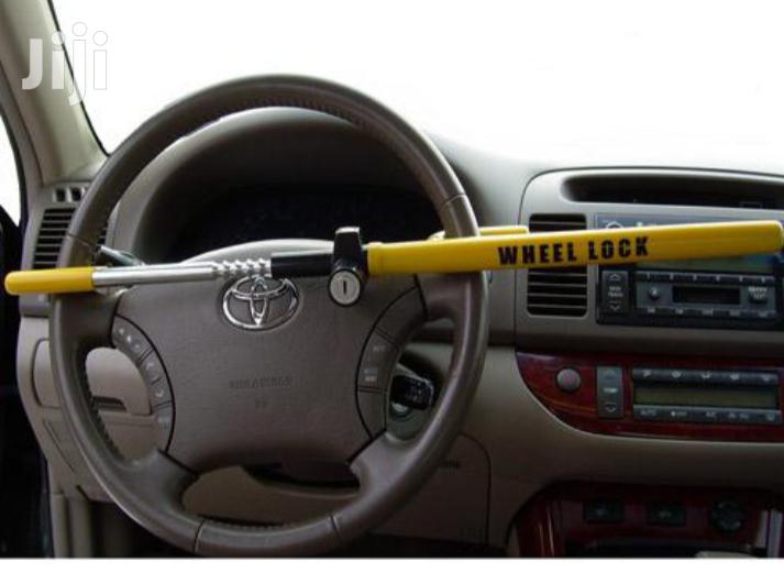 New Anti-theft Steering Wheel Lock, Free Delivery Within Nairobi Town.