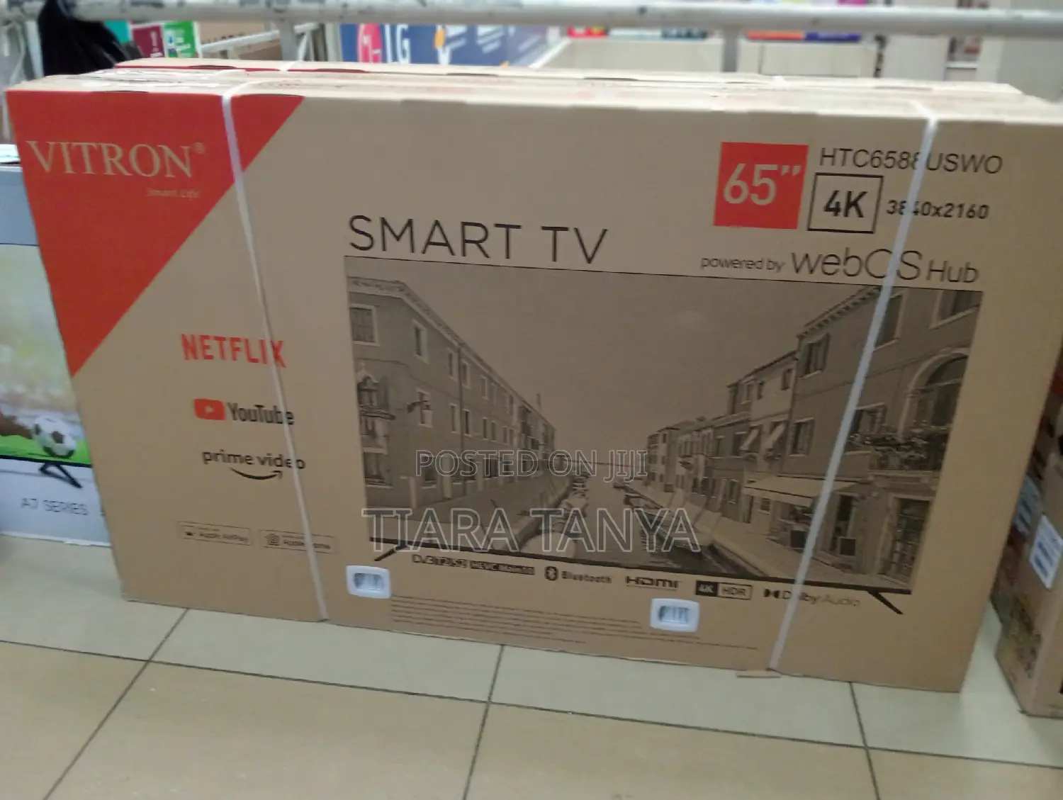 Vitron 65 Inches Smart Uhd HDR Smart Tv