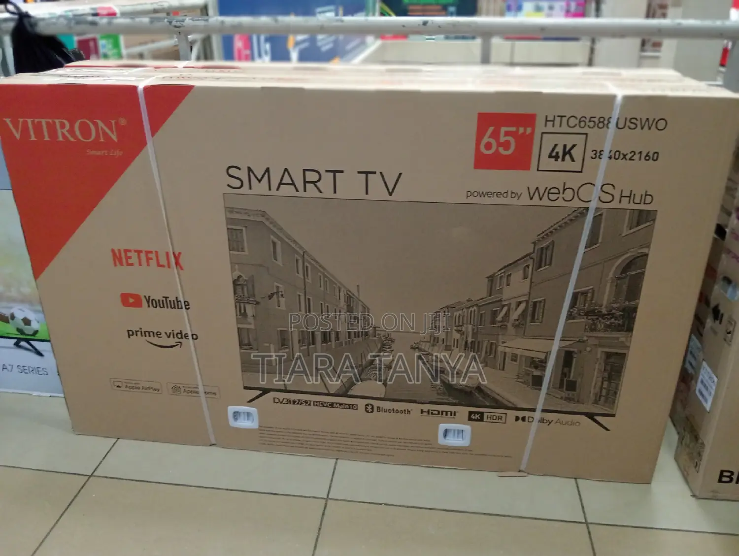 Vitron 65 Inches Smart Uhd HDR Smart Tv