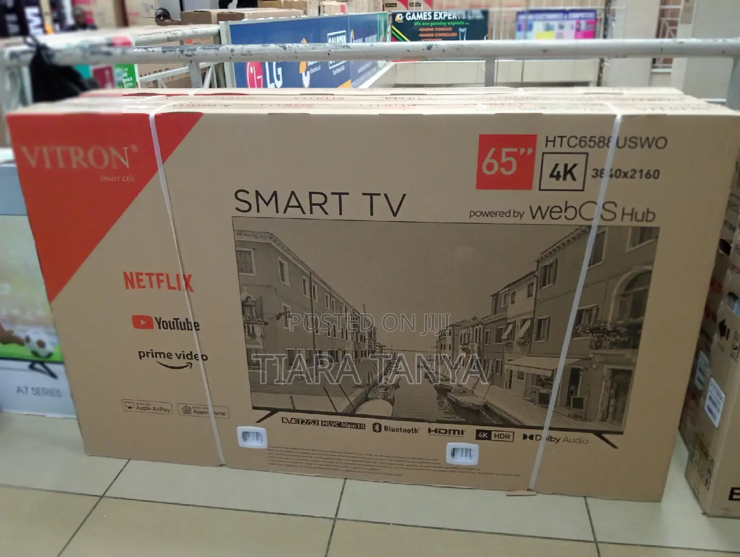 Vitron 65 Inches Smart Uhd HDR Smart Tv