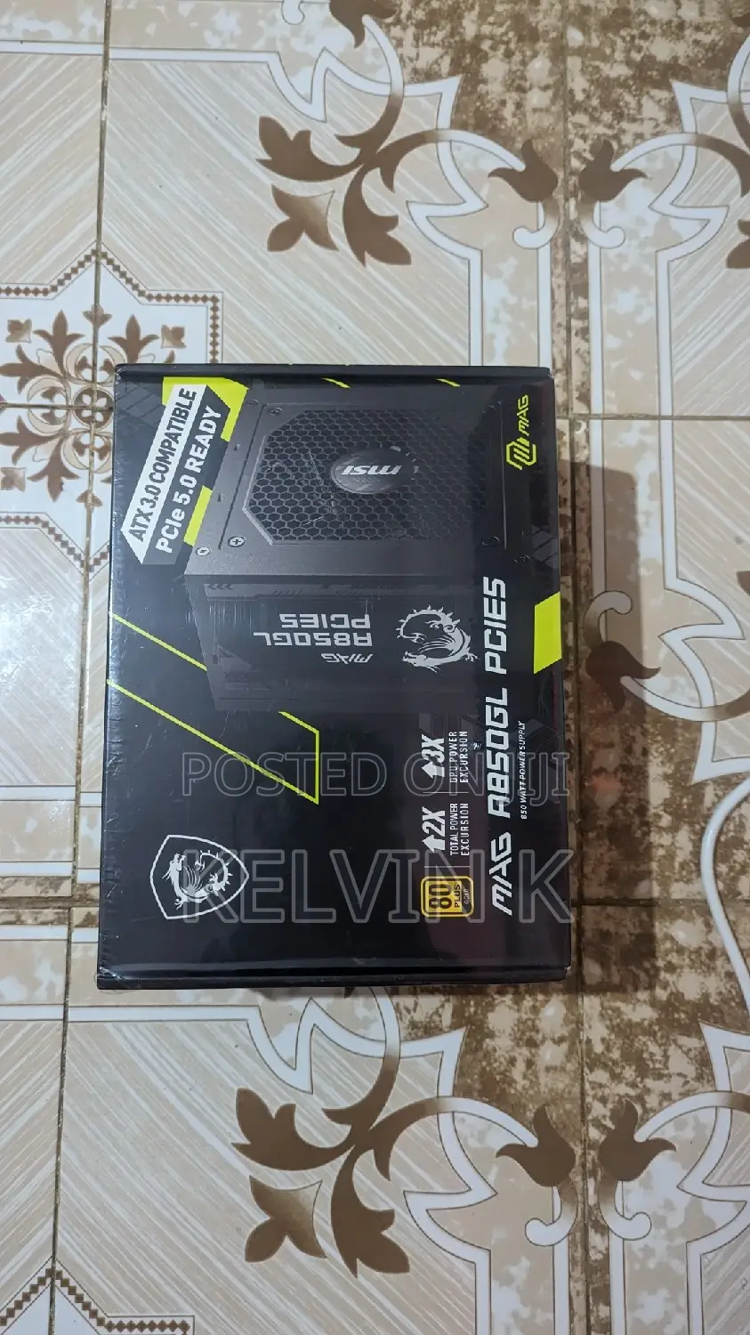 Msi Mag A850gl 850w Pcie 5 Gaming Power Supply