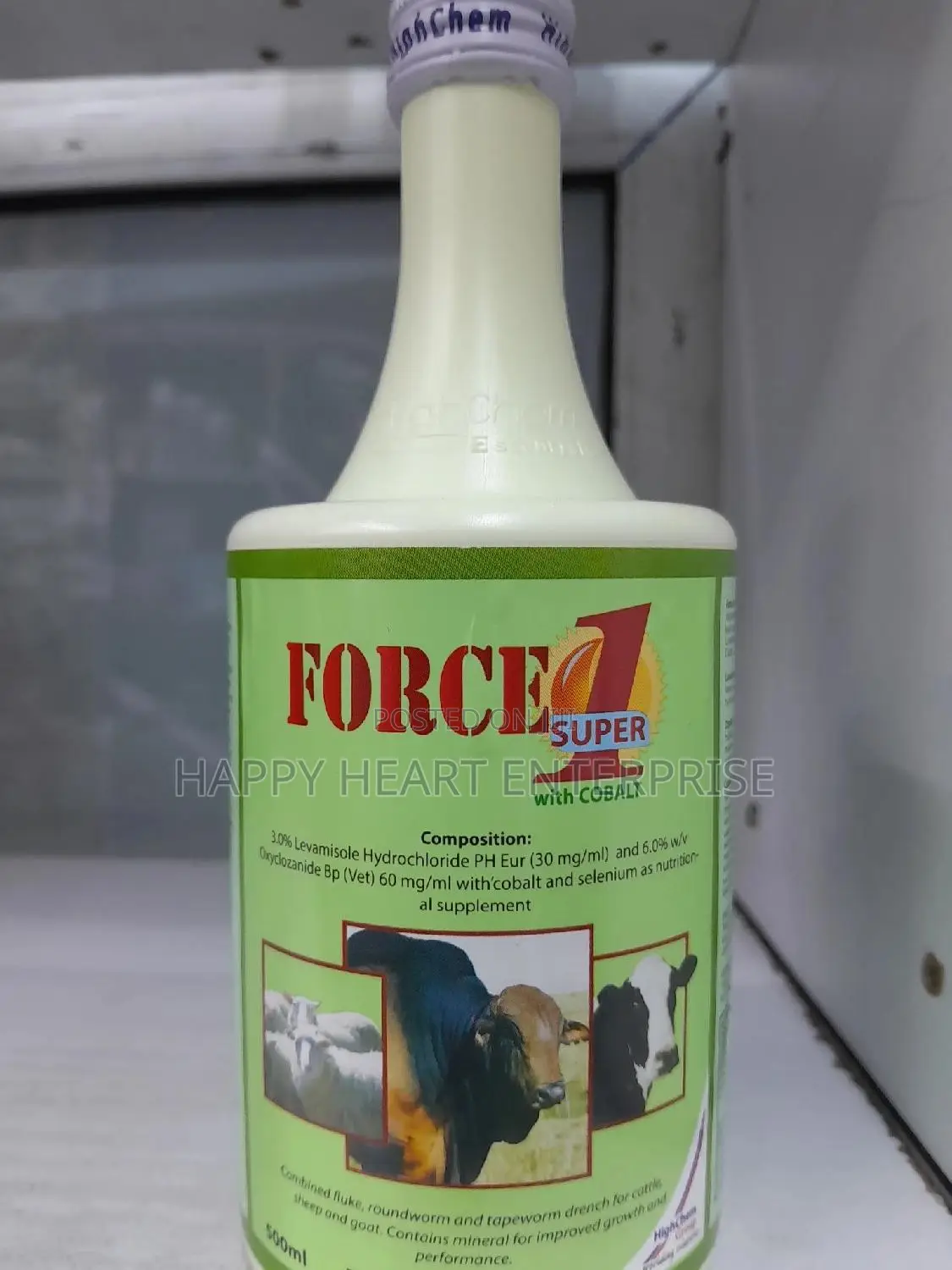 Force 1 Super Dewormer for Sheep ,Goat ,Cow,Donkey 500ml