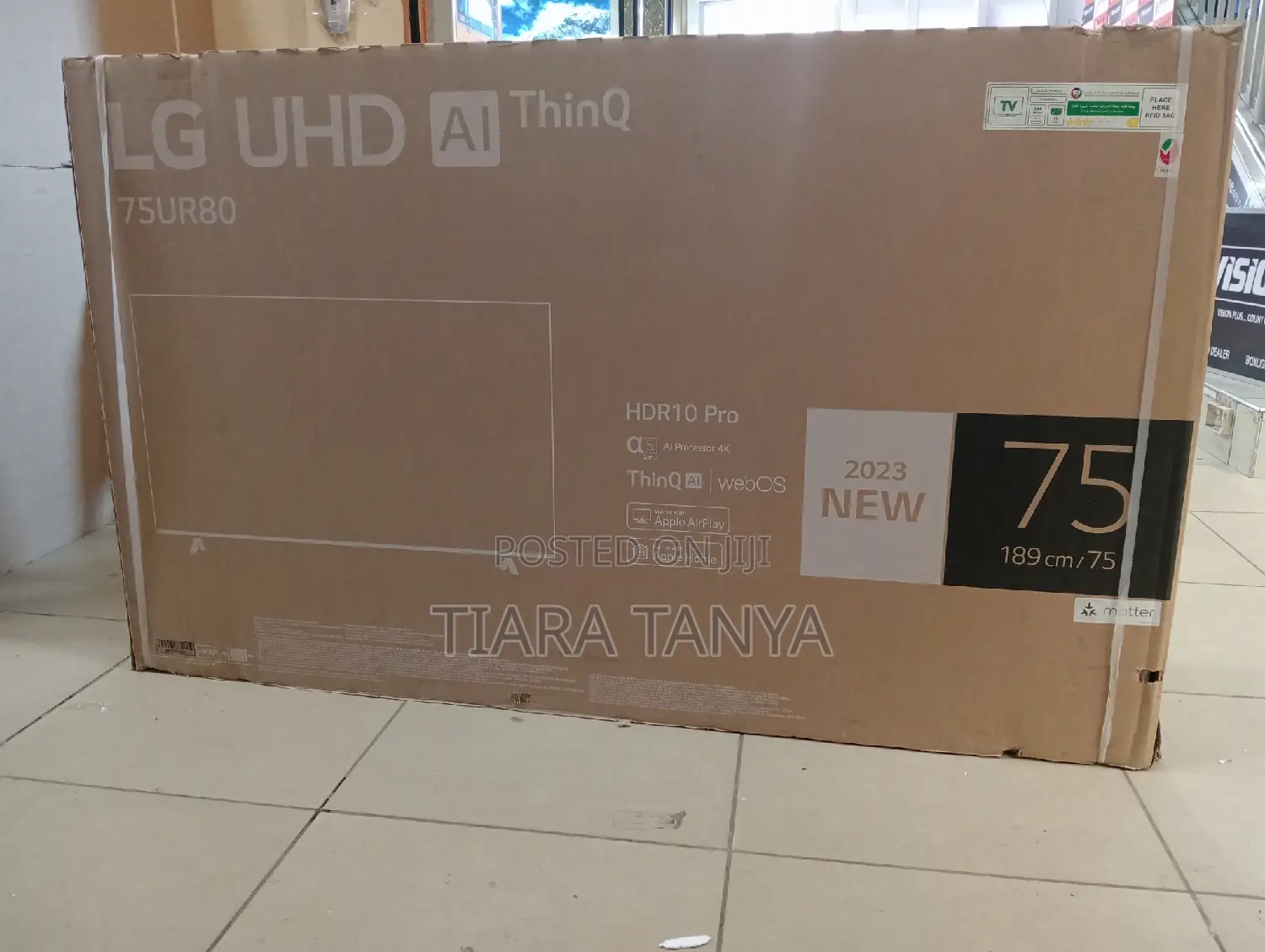 LG Ur80 75′′ Smart Uhd TV – 75ur8000