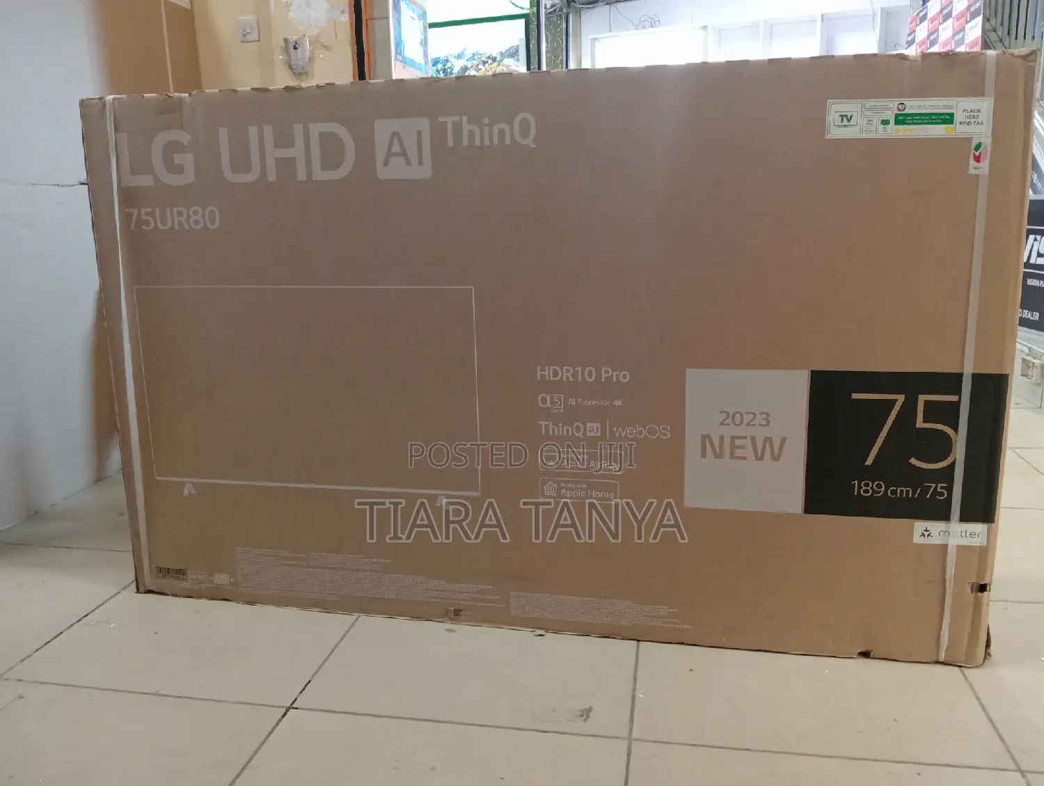 LG Ur80 75′′ Smart Uhd TV – 75ur8000