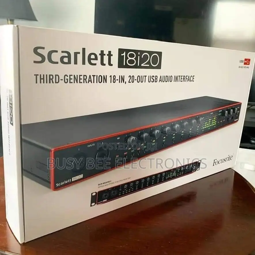 Scarlet 18i20 Soundcard