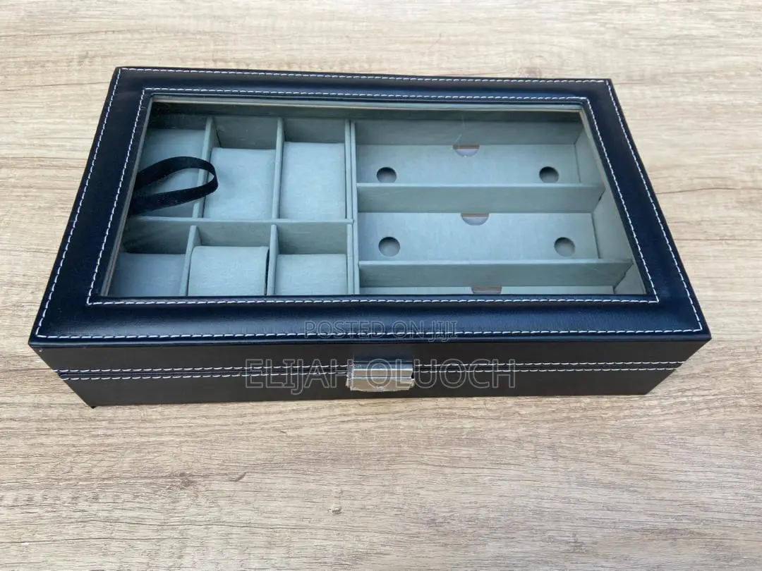 Portable Watch + Glasses Organizer*