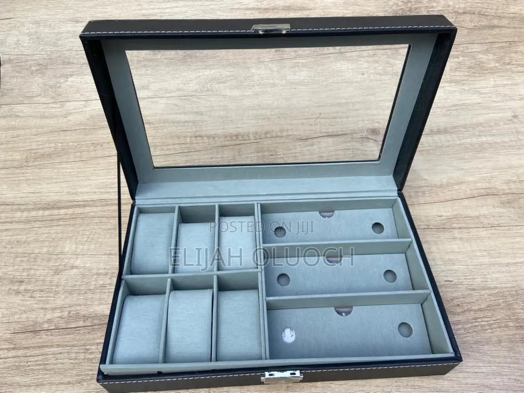Portable Watch + Glasses Organizer*