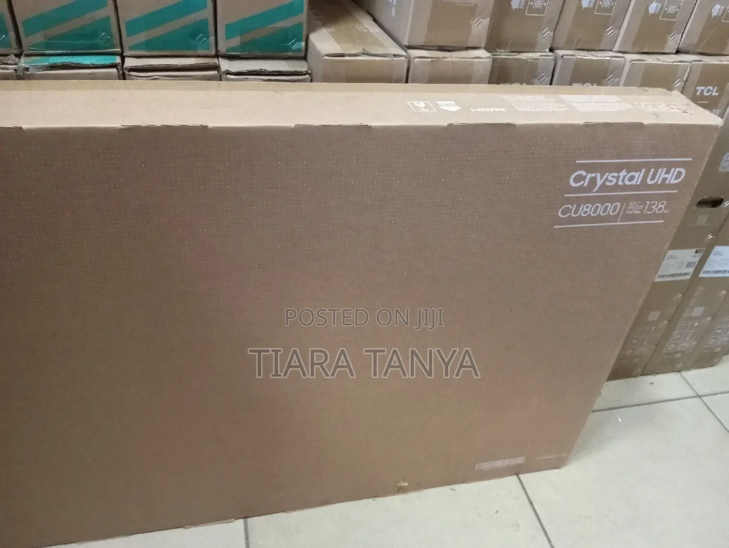 Samsung 55′′ UA55CU8000 Crystal UHD Smart Tv -New Model