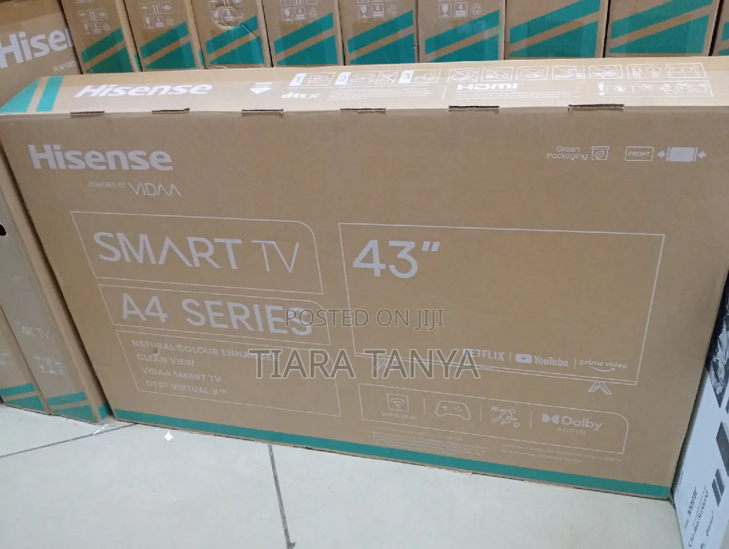 Hisense 43 Inch 43a4 Smart FHD 1080p Tv