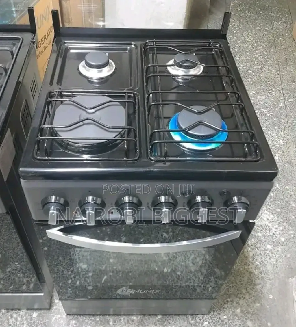 Nunix 3+1 Standing Cooker With Electric Oven