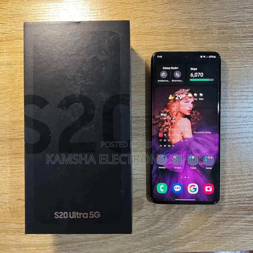 New Samsung Galaxy S20 Ultra 5G 128 GB Black