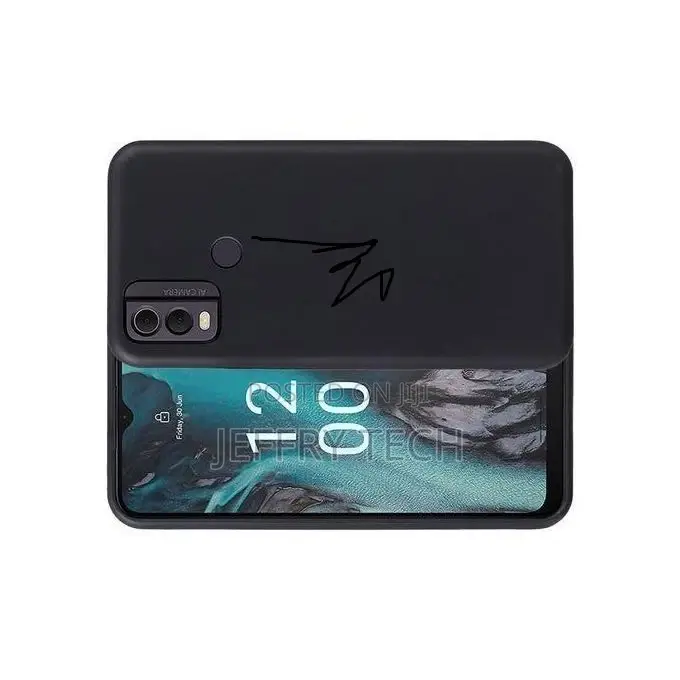 Color Silicon Grip Case Mobile Back Cover for Nokia C22
