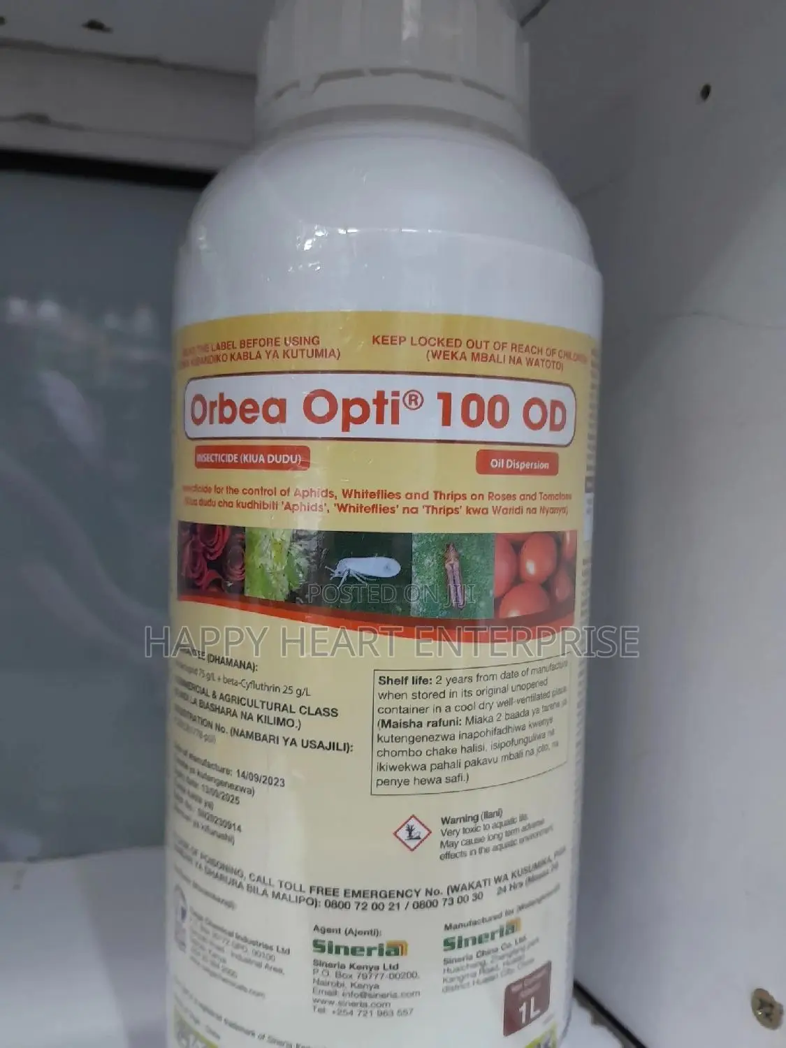 Orbea Opti 100 0D Insecticide 100ml (Thunder Alternative)