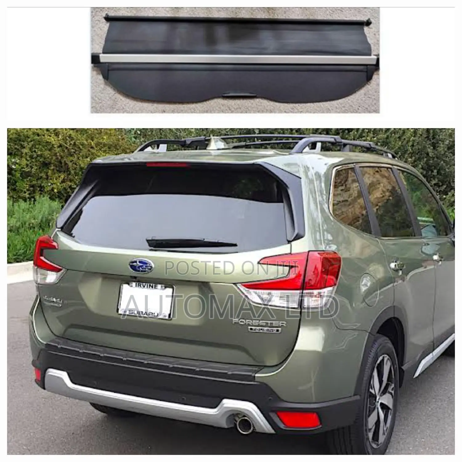 Yr2019+ Sk9/Ske, Subaru Foresta Hybrid. Rear Luggage/ Boot Cover