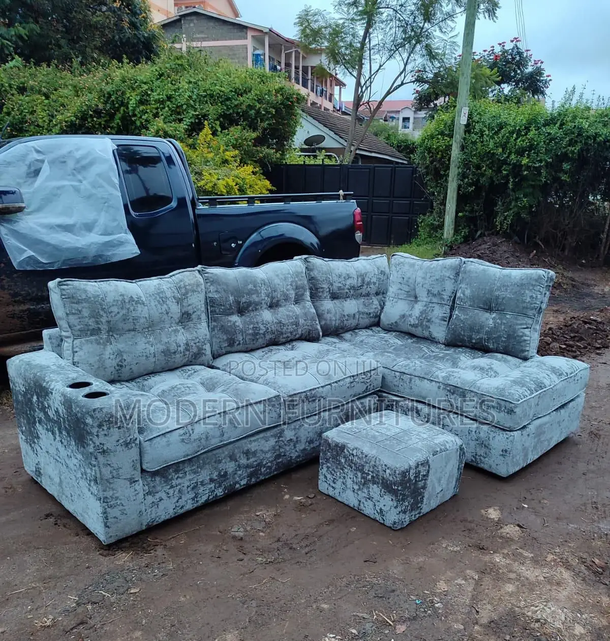 Modern L Sofa