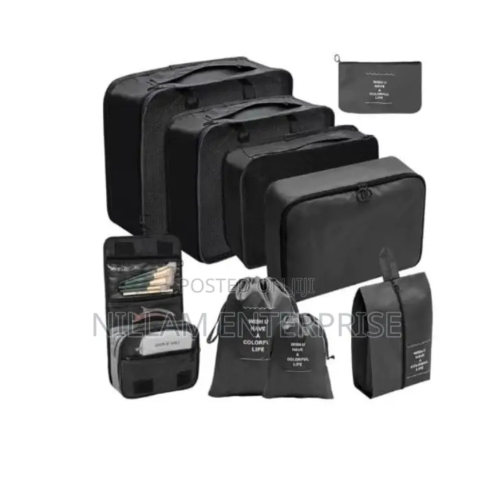 9pcs Luggage Travel Organizers for Suitcase