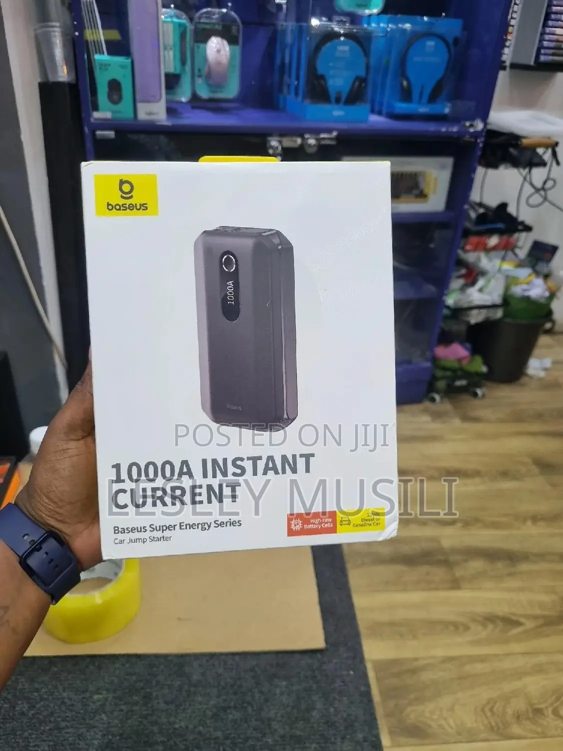 Baseus 1000A Instant Current Car Jump Starter Super Energy