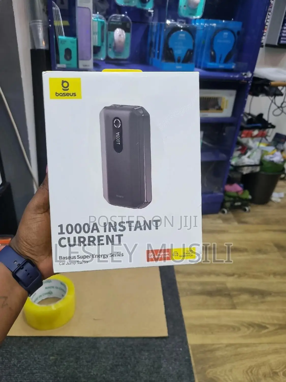 Baseus 1000A Instant Current Car Jump Starter Super Energy