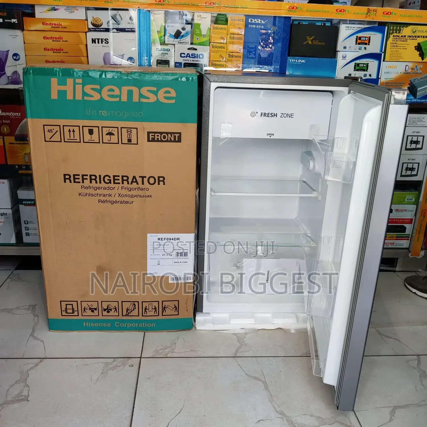 Fridge 95litres Hisense Single Door