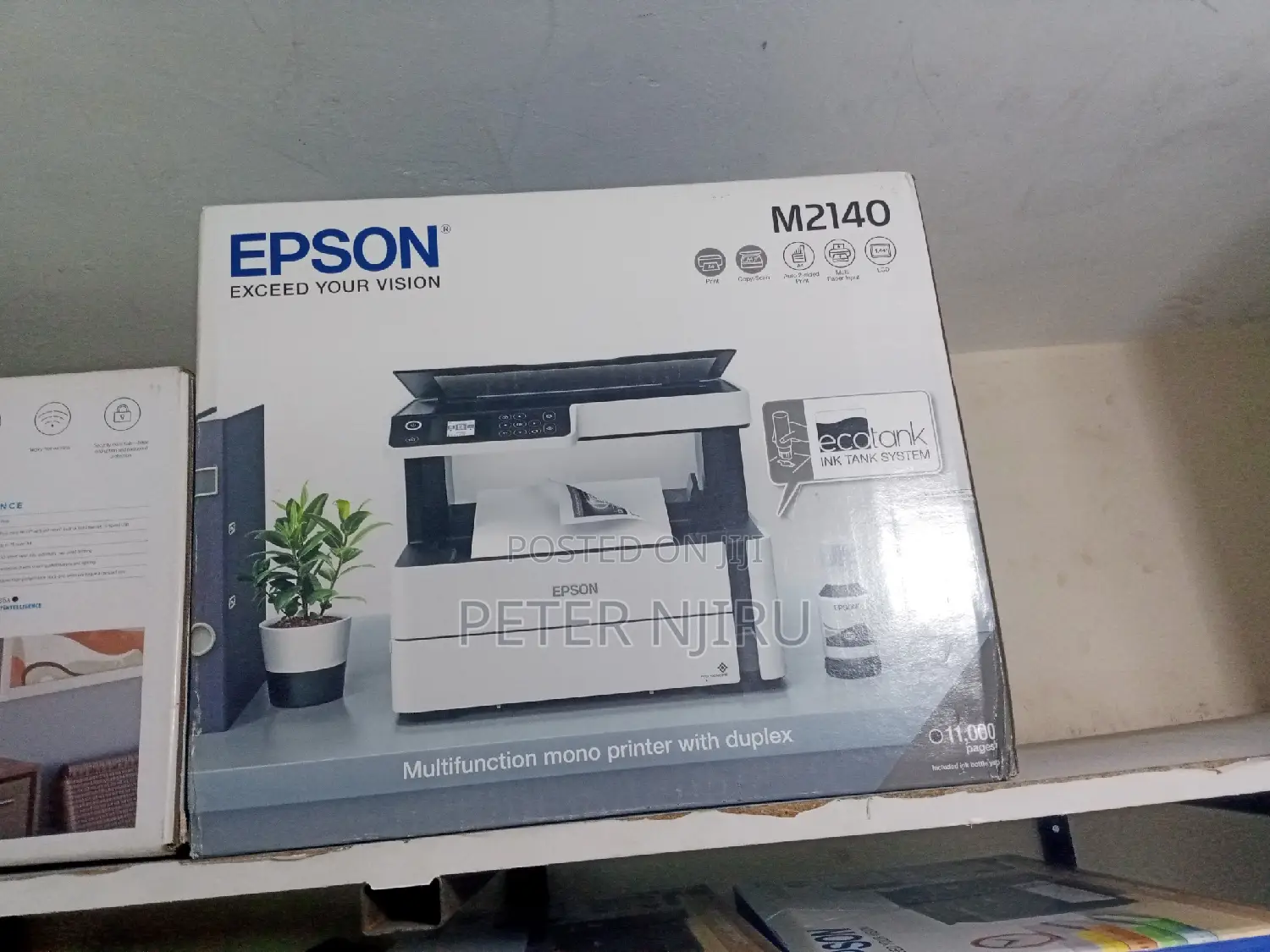 Epson Ecotank Monochrome M2140 All-in-One Ink Tank Printer