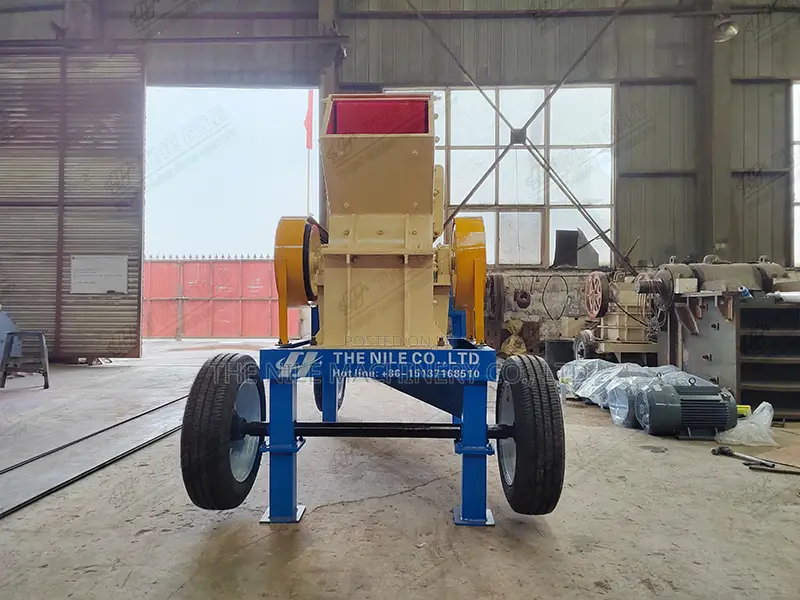 In Stock Diesel Mobile Stone Hammer Mill Crusher in Kenya