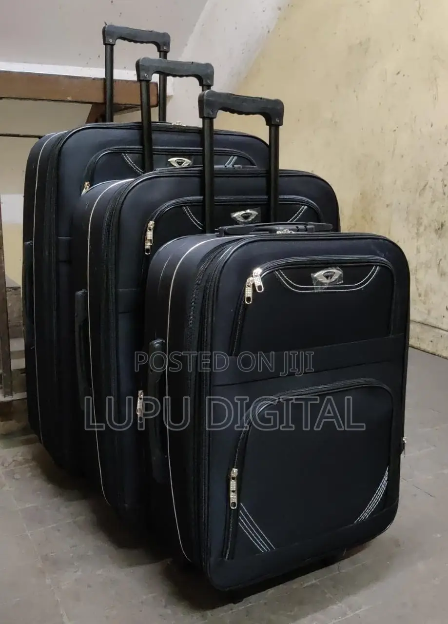 2 Wheels 3 Piece Suitcase