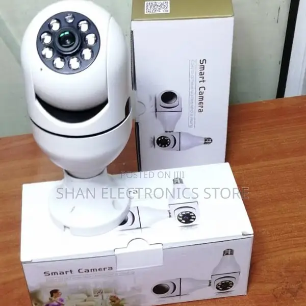 Panoramic Home Security Bulb Lamp Ip Camera V380 Pro E27 ''