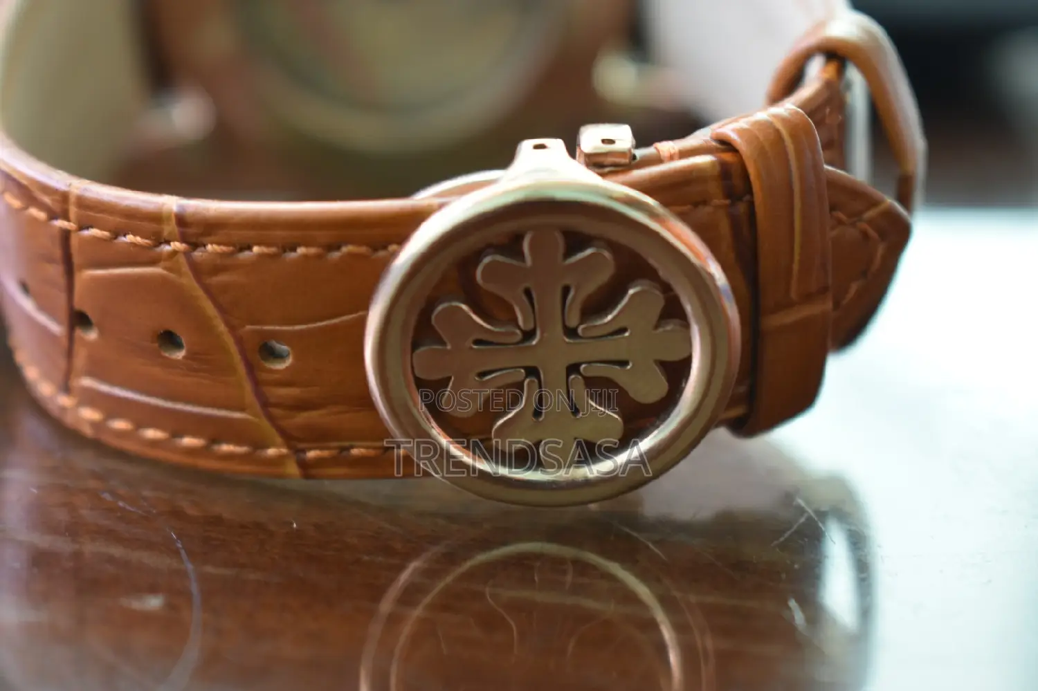 Patek Philippe Perpetual Calendar Rose Gold Brown Straps
