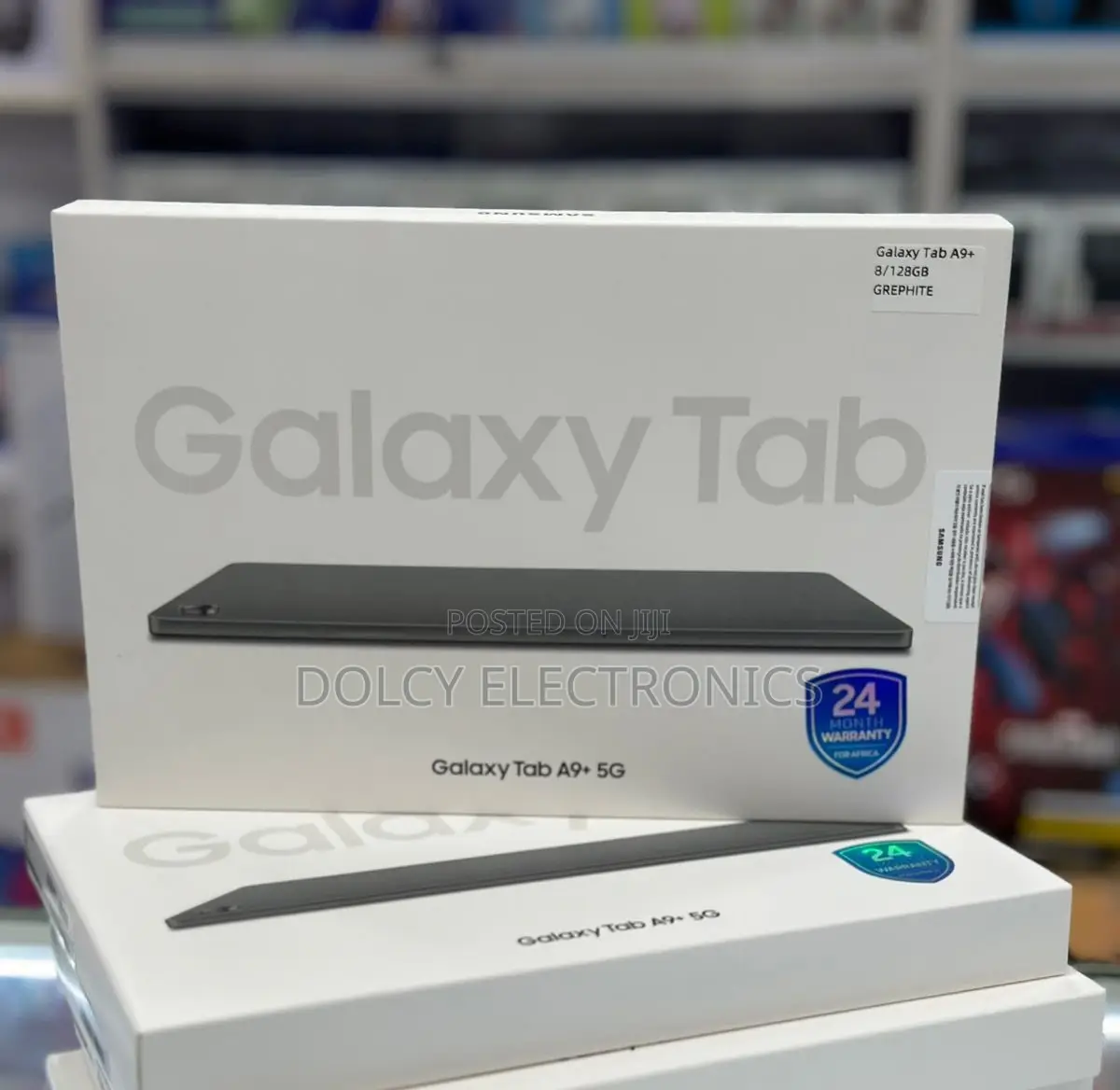 New Samsung Galaxy Tab A9+ 128 GB Black