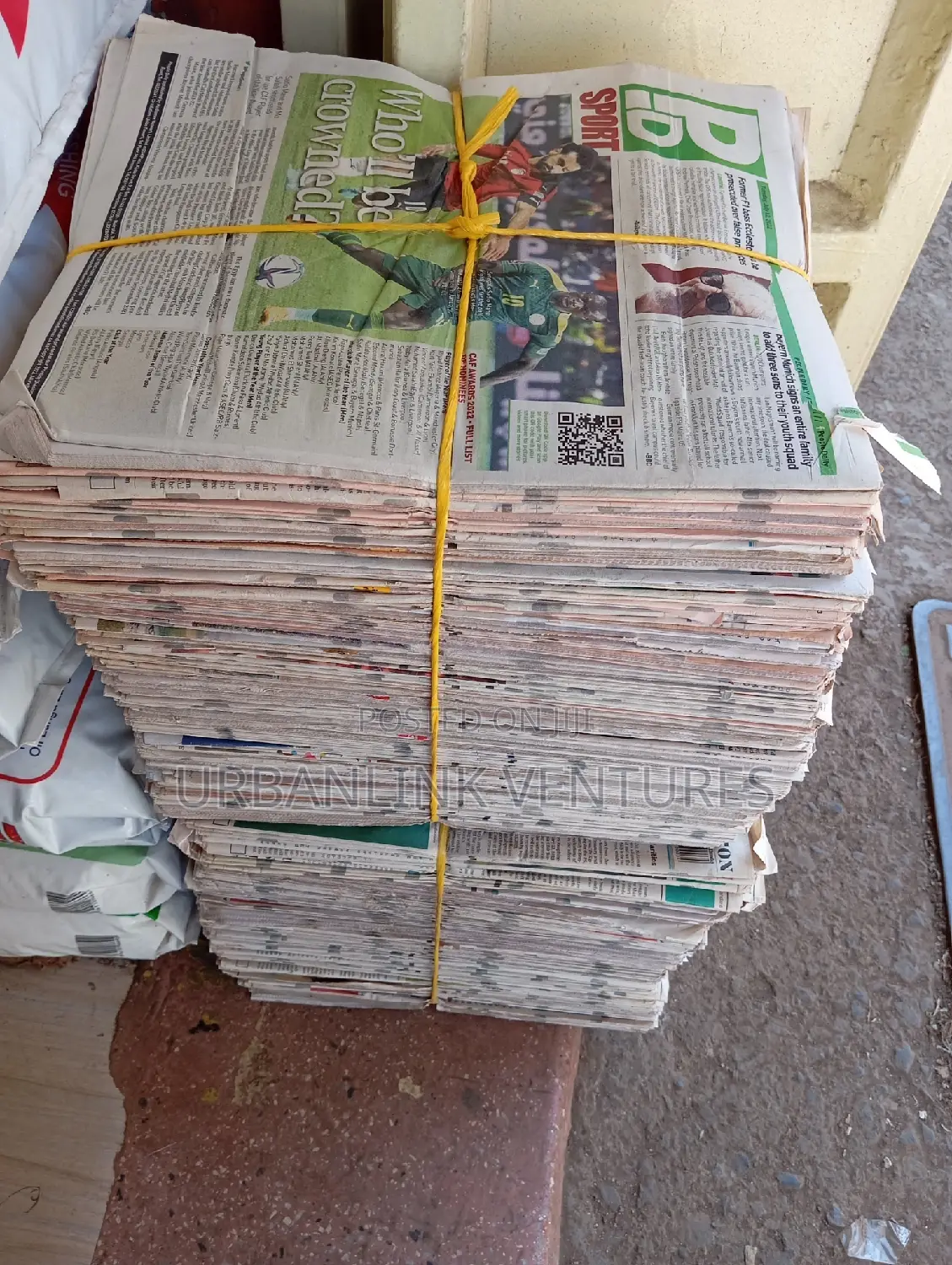 Used Gazette / Old Newspapers