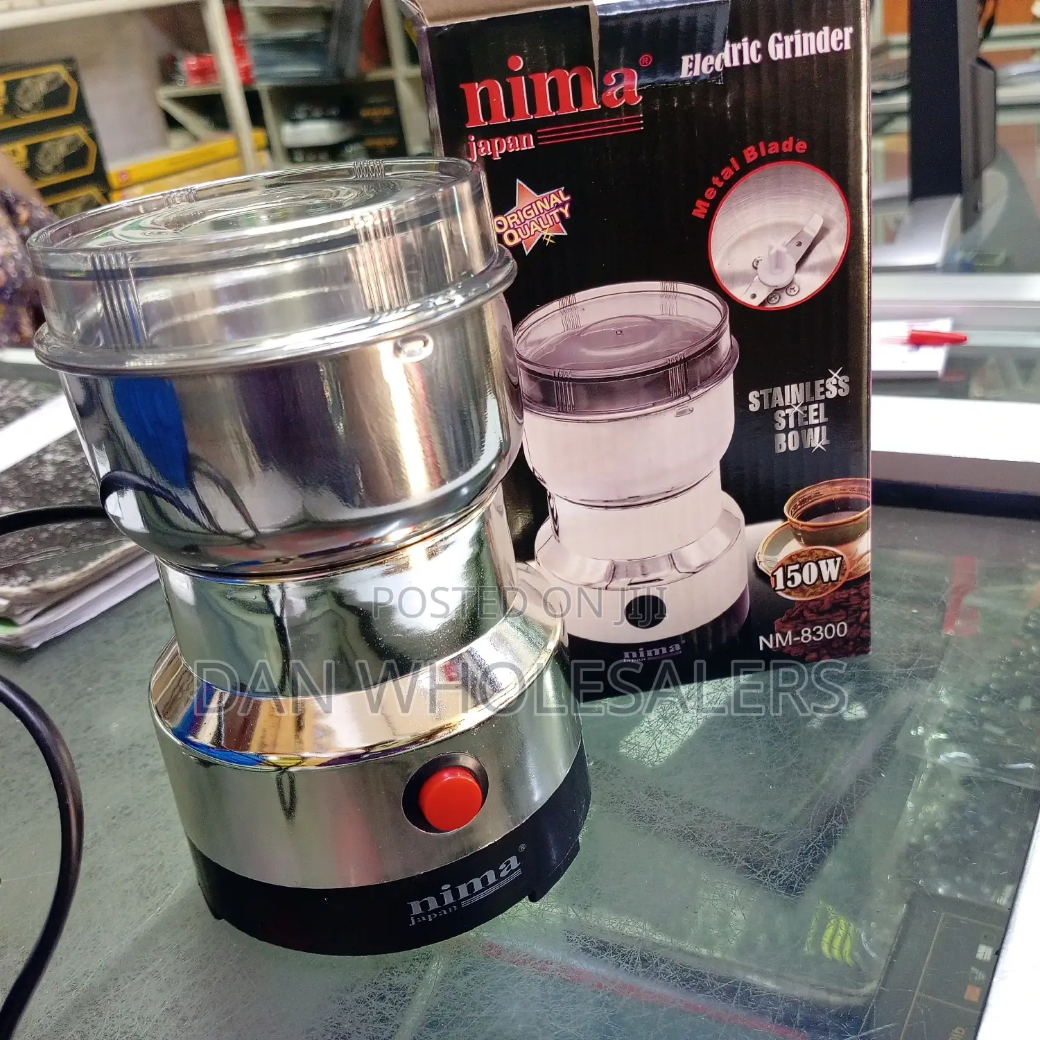 Nima Electric Grinder Machine Spice Herbs Nuts Grains New