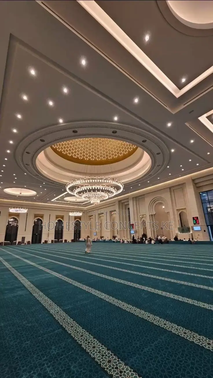 Mall Hotel Lobby Hall Godown Gypsum Interior Design Lighting