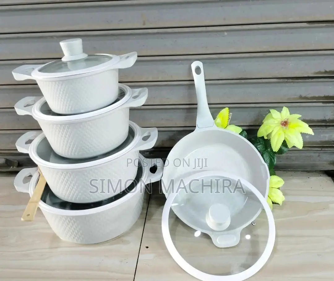 Bosch 11pc Cookware With Silicone Lid Covers