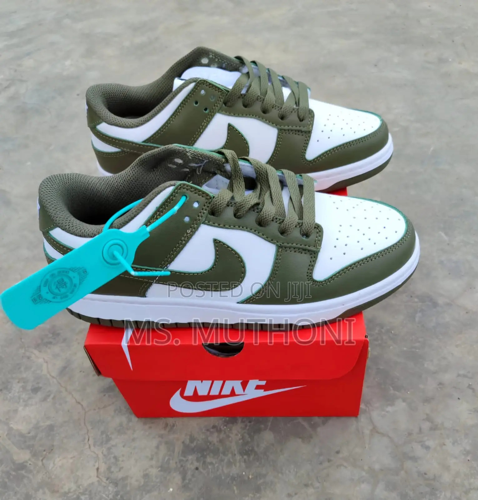 Olive Green SB Sizes 37-45 / Rose Whisper