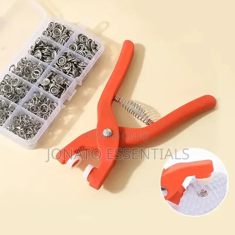 Snap Button Or Buckle Installation Tool Or Pliers Set