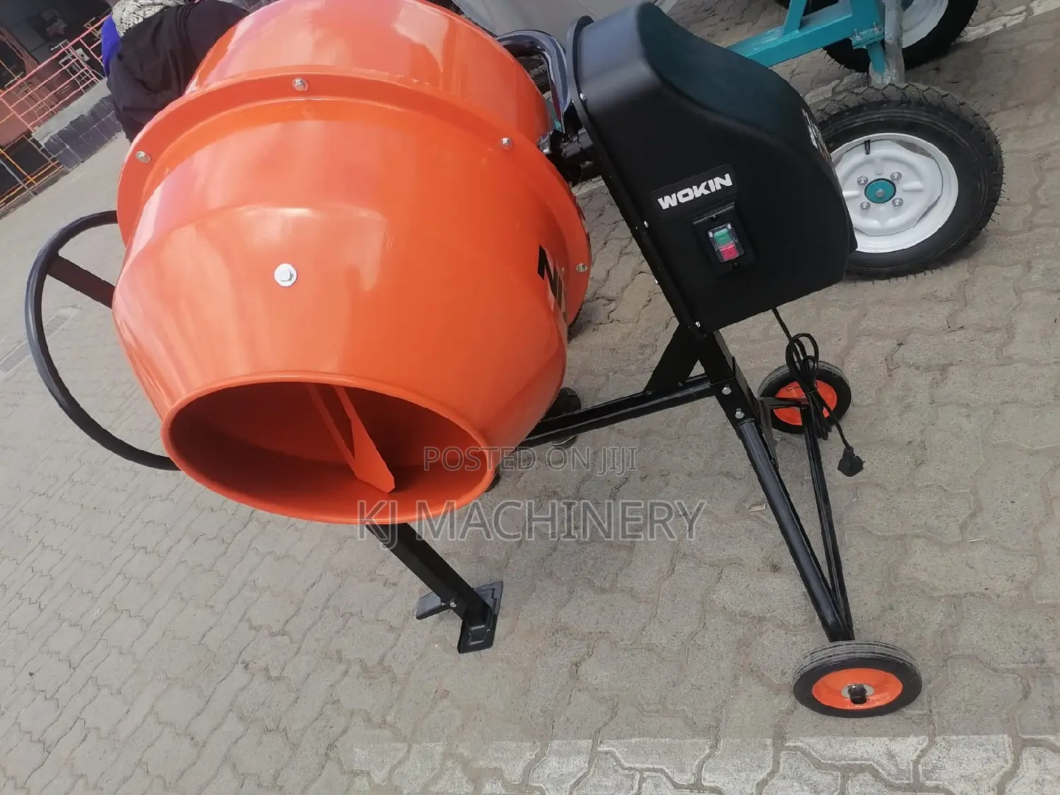 Electric Concrete Mixer 200l Heavy Duty