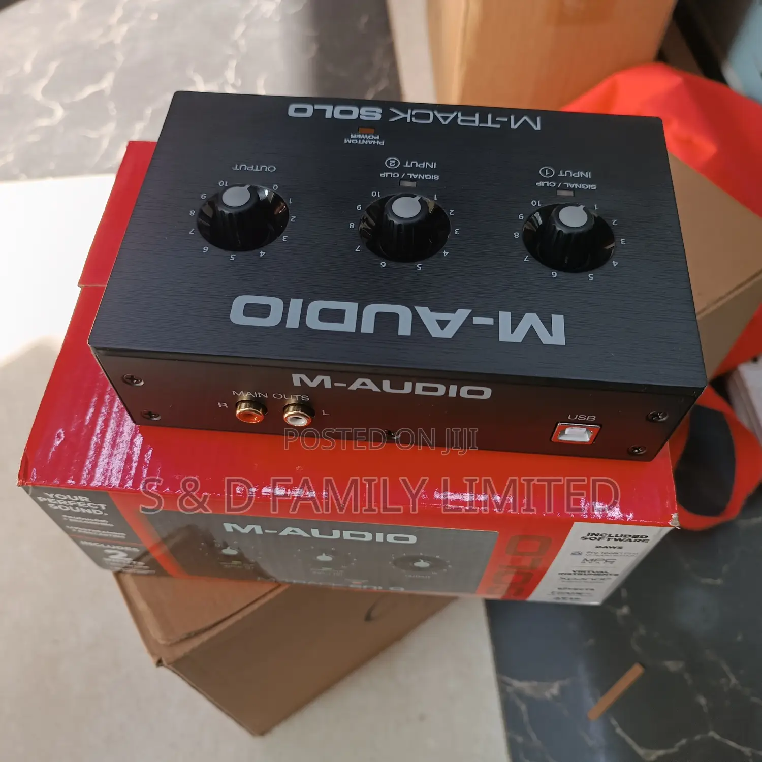 M-Audio M-Track Solo Soundcard