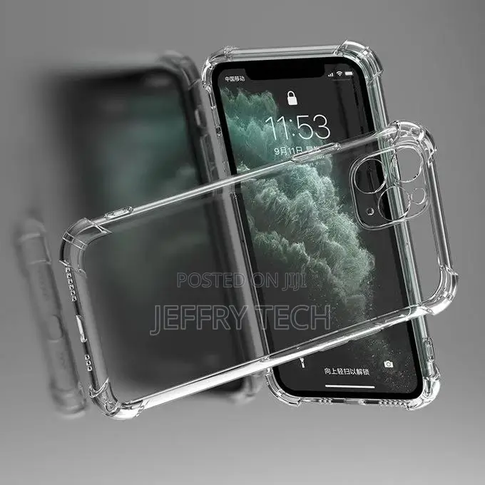 iPhone 11 Pro – Transparent Anti-Shock Corners Made of Heat