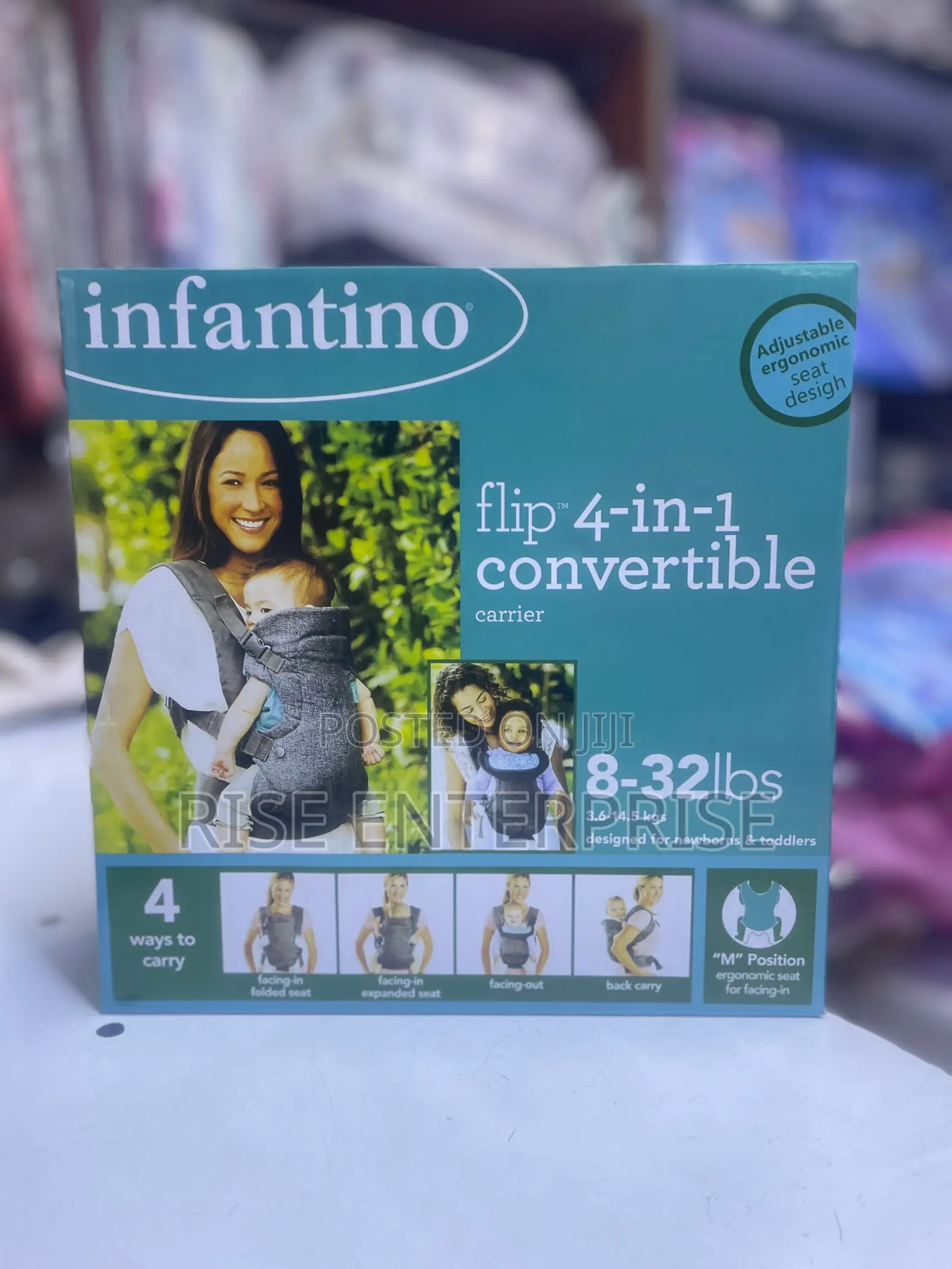4 in 1 Flip Convertible Infantino Baby Carrier