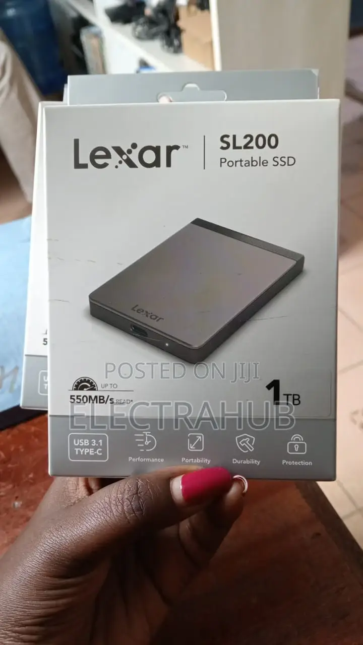 Lexar 1TB SL200 2.5 External Portable (6gb/S) SSD