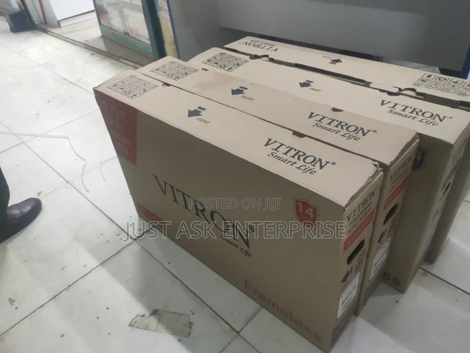 Vitron 32 Smart Android Tv - Qled Model (Frameless)