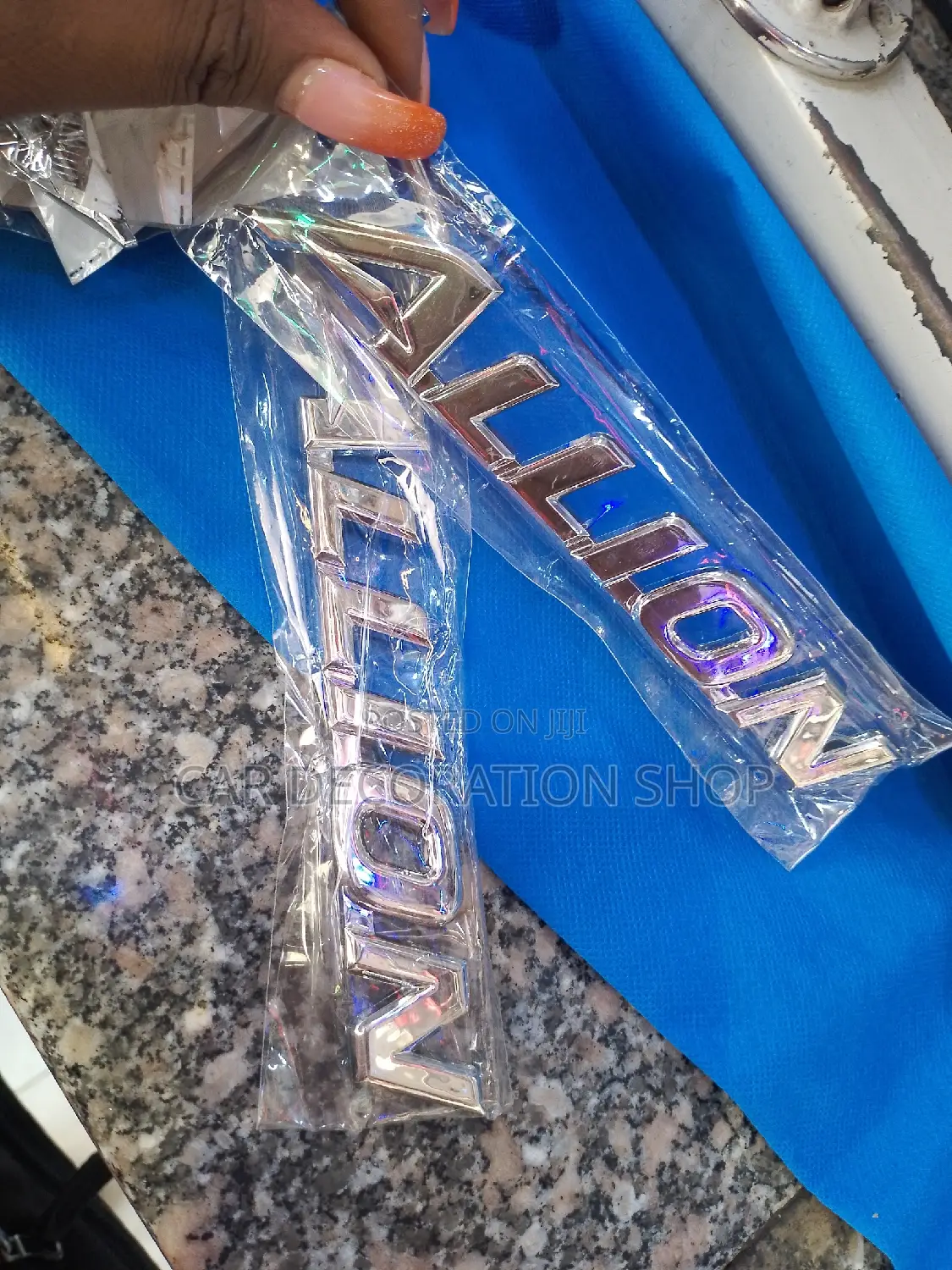 Allion Chrome Badge