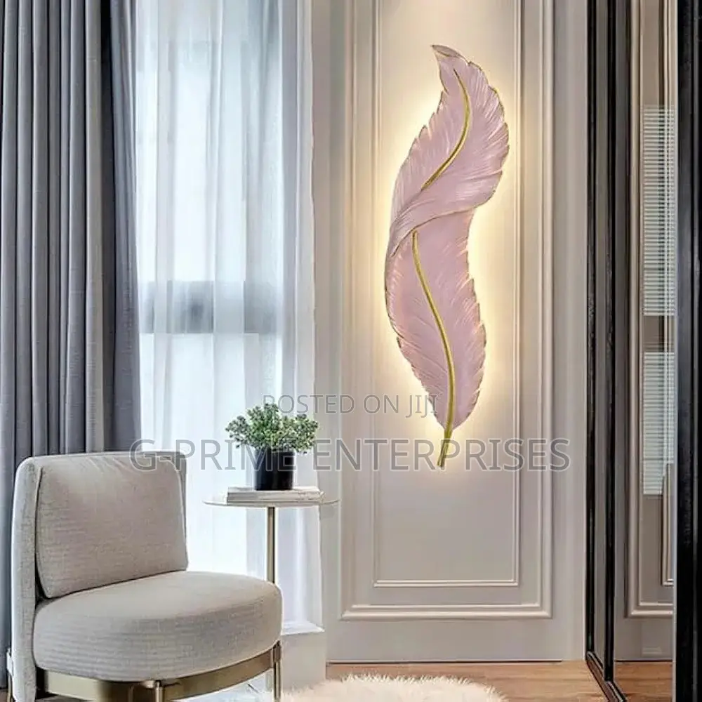 Leaf /Feather Wall Light Lamp