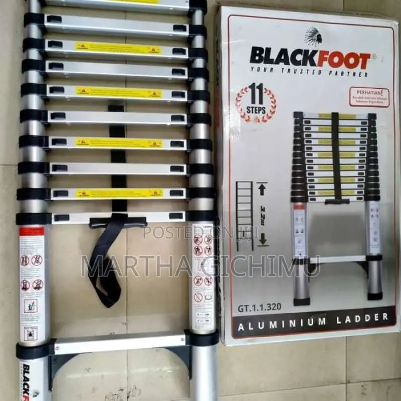 Single Telescopic Ladder 5.8m